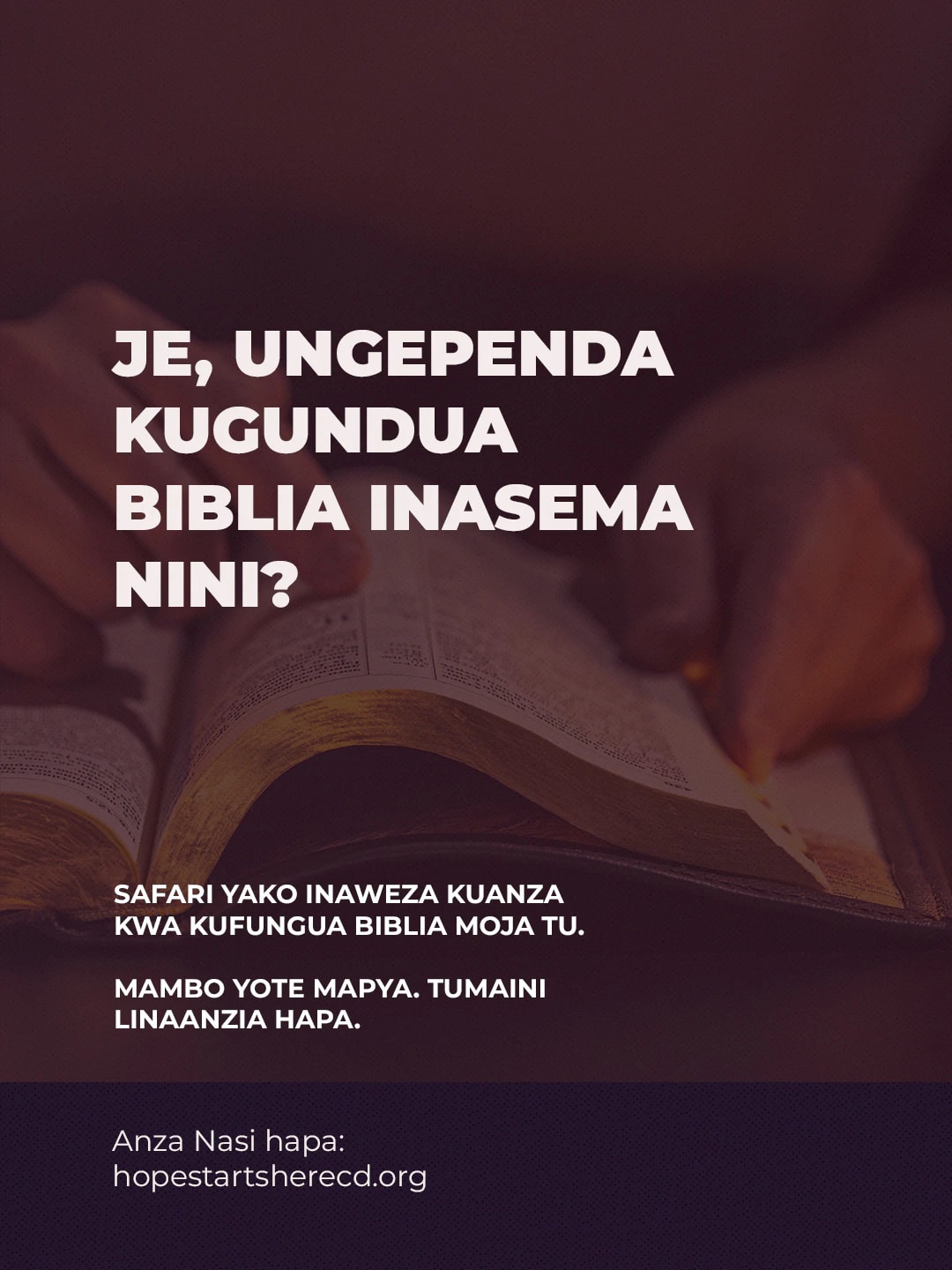 Bado biblia inazungumza nasi — picha 1 kati ya 4